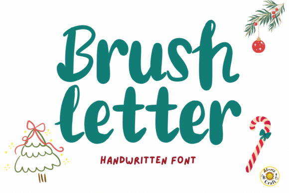 Brush Letter: Unleash Maximal Holiday Cheer in Your Designs