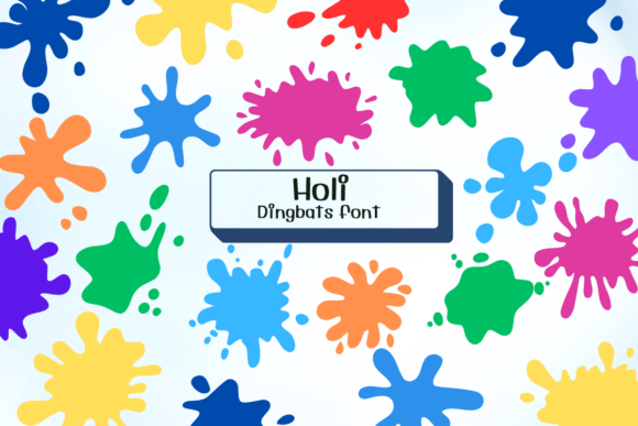 Celebrate Color: A Designer’s Guide to the Holi Dingbats Font