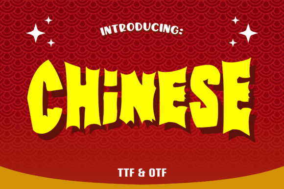 Discover the Chinese Display Font: Bold, Trending, and Packed with Creative Potential