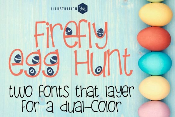 Firefly Egg Hunt: A Whimsical Font for Playful Brands