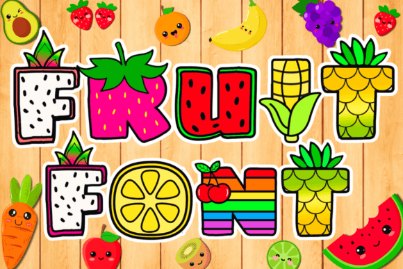 Fruit: The Playful Display Font That Brings Designs to Life