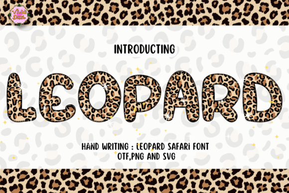 Leopard Safari: A Typeface with Untamed Elegance
