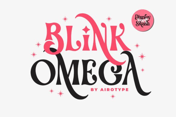 Make a Bold Statement with the Blink Omega Typeface