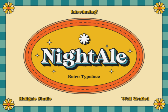 Nightale: A Bold Serif for Modern Design Projects