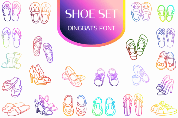 Step Up Your Design Game with the Shoe Set Font