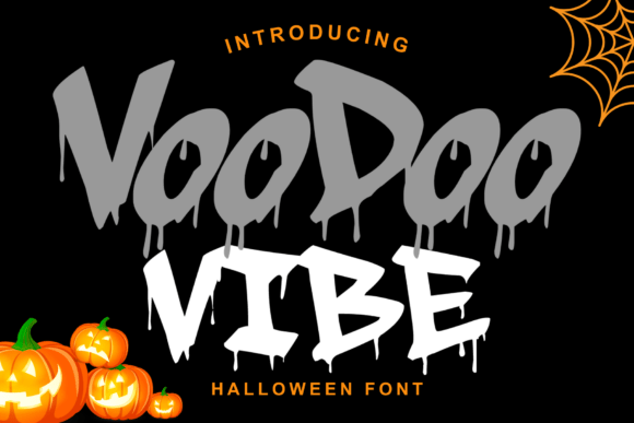 Voodoo Vibe: The Gothic Typeface for Unforgettable Halloween Designs